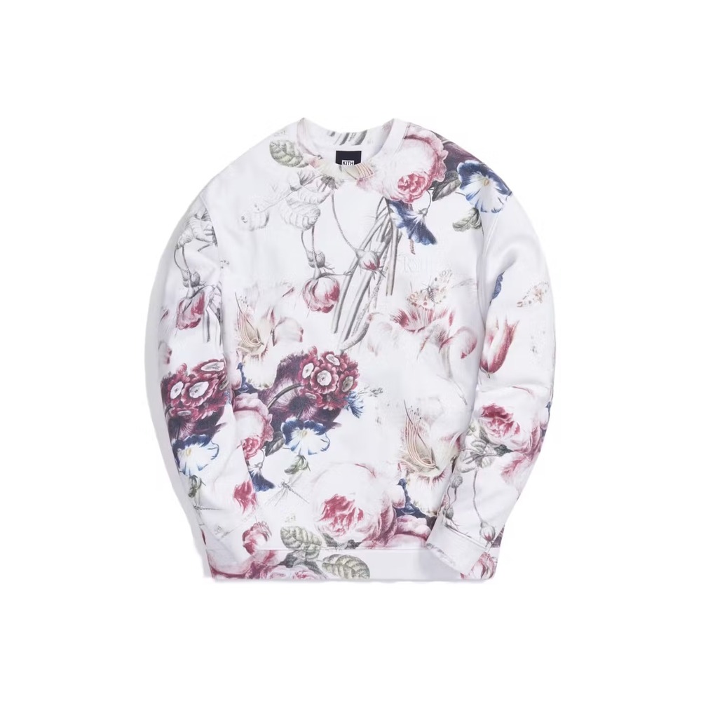 NWT KITH Gardens Of The Mind III Crewneck Sweatshirt White Sz XL